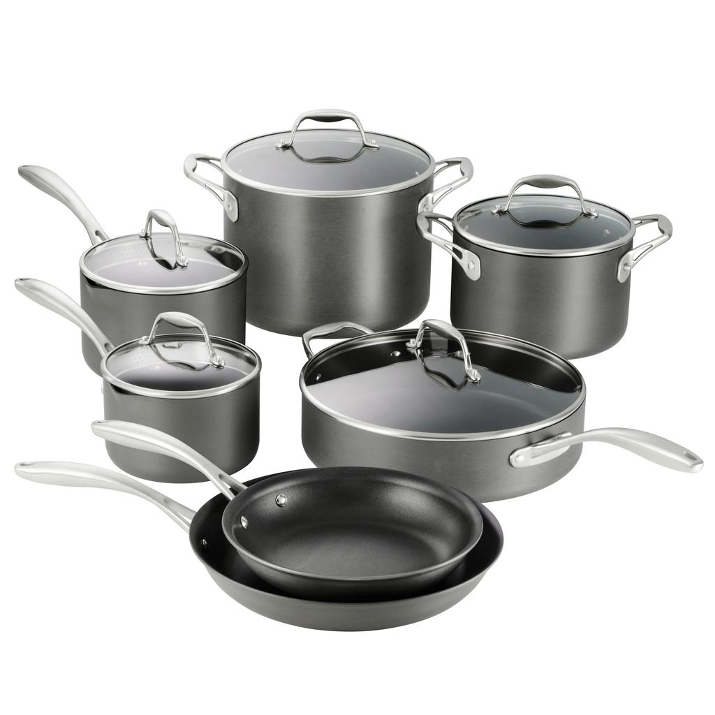 Hard-Anodized Aluminum cookware set